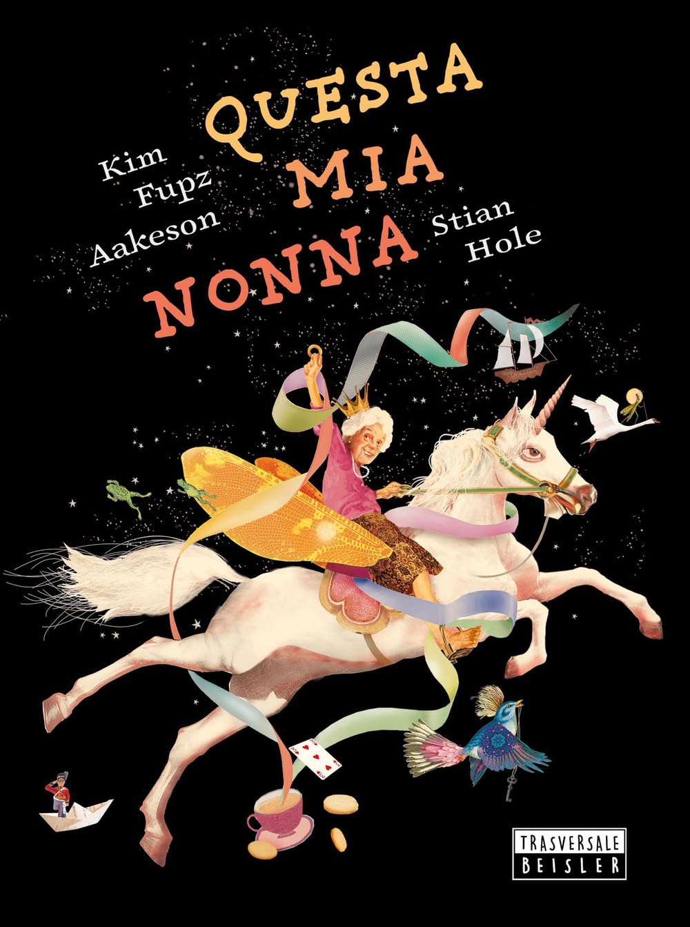 Copertina del libro illustrato Questa mia nonna  di Kim Fupz Aakeson  , edito da Beisler Edizioni